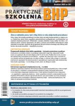 Praktyczne Szkolenia BHP Grudzień 2025 nr 261