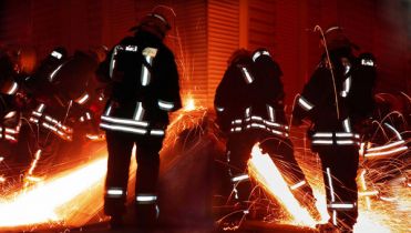 Wypadek strażaka ochotnika w czasie akcji ratunkowej w godzinach pracy.