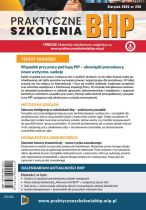 Praktyczne Szkolenia BHP Sierpień 2025 nr 256