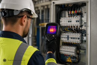 Badanie termowizyjne rozdzielnic elektrycznych – czy jest obowiązkowe i jak często je wykonywać?