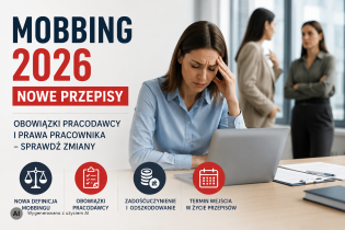 Mobbing 2026 – nowe przepisy, obowiązki pracodawcy i prawa pracownika