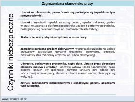 Zagrożenia na stanowisku pracy operatora pilarki łańcuchowej