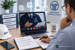 Zasady kontroli zdalnych PIP – co wiadomo po wejściu ustawy w życie?