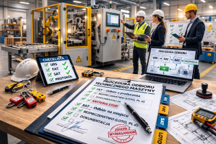 Przykładowa procedura odbioru technicznego maszyny – gotowy wzór do wdrożenia w organizacji