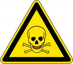 znak ostrzegawczy - trupia czaszka