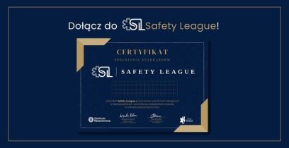 Certyfikat Safety League - wsparcie firm w budowaniu kultury bezpieczeństwa