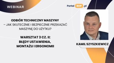 Warsztat 3 BŁĘDY USTAWIENIA MONTAZU I ERGOMOMII CZ. II