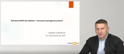 Warsztat 1 Szkolenia BHP bez błędów – kluczowe wymagania prawne