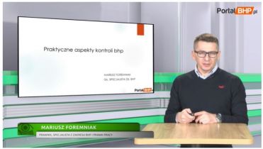 Kontrola warunków pracy w praktyce – obejrzyj materiał video