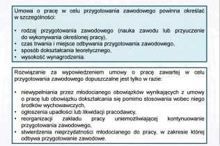 Zatrudnianie pracownika młodocianego