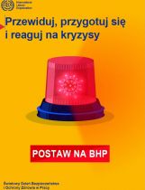 28 kwietnia - Światowy Dzień Bezpieczeństwa i Ochrony Zdrowia w Pracy - postaw na BHP w pandemii i po wyjściu z niej.