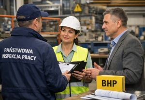 kontrola PIP dotycząca organizacji służby BHP w firmie