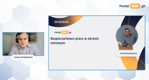 Bezpieczeństwo pracy w okresie zimowym