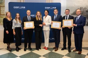 Fot. Wręczenie Kart Lidera Bezpiecznej Pracy, 14.11.2024 r., Oświęcim