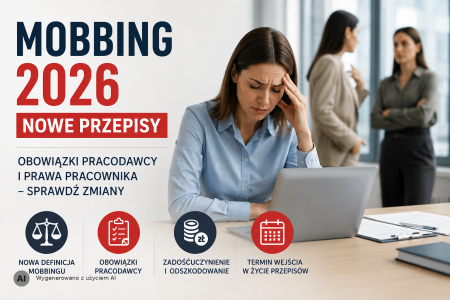 Mobbing 2026 – nowe przepisy i obowiązki pracodawcy