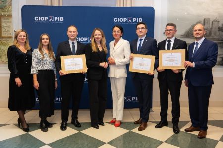 Fot. Wręczenie Kart Lidera Bezpiecznej Pracy, 14.11.2024 r., Oświęcim